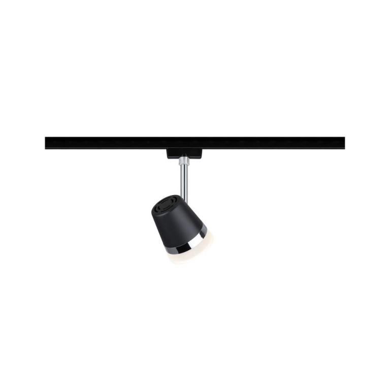 Paulmann URail Schienenspot Cone GU10 max. 10W schwarz matt chrom