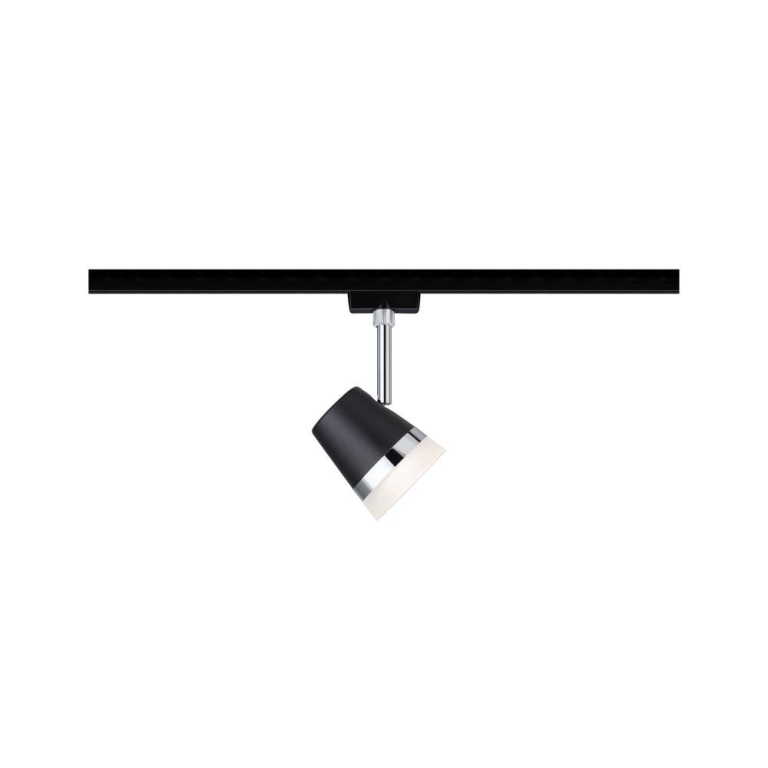 Paulmann URail Schienenspot Cone GU10 max. 10W schwarz matt chrom