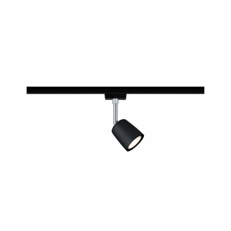 Paulmann URail Schienenspot Cover GU10 max. 10W schwarz matt chrom