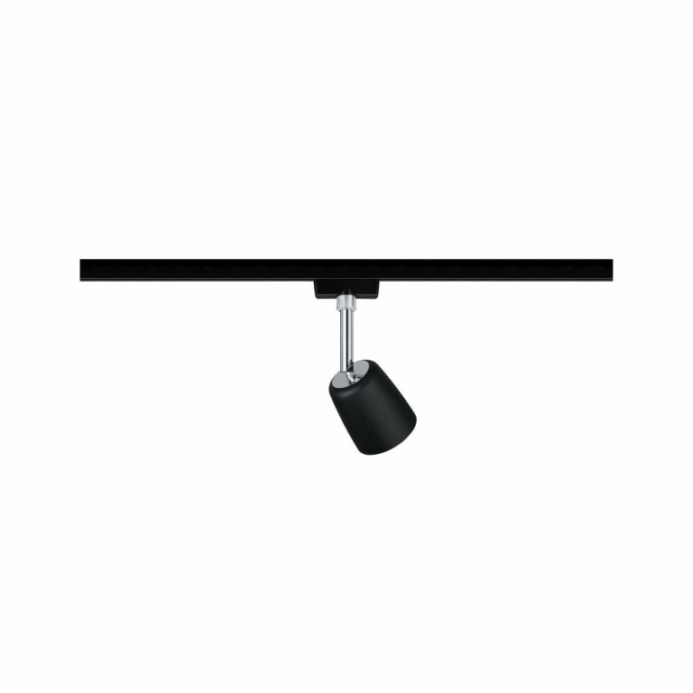 Paulmann URail Schienenspot Cover GU10 max. 10W schwarz matt chrom