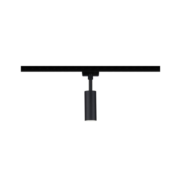Paulmann URail LED Schienenspot Tubo 4.5W 234lm 4000K schwarz matt (LED fest verbaut)