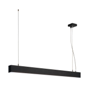 GLENOS LED Pendelleuchte schwarz 105cm 43W 3300lm 4000K CRI 80