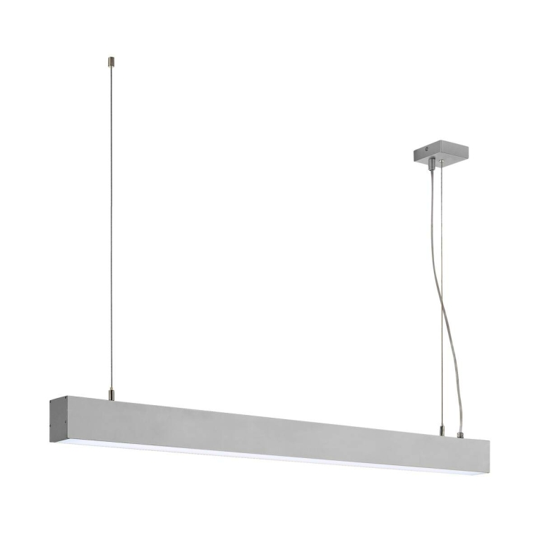 SLV GLENOS Pendelleuchte aluminium eloxiert 105cm 43W 3300lm 4000K