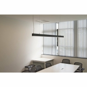 GLENOS LED Pendelleuchte schwarz 205cm 85W 6600lm 4000K CRI 80