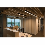 GLENOS Pendelleuchte, mattschwarz, 2m, 103W, 4000K