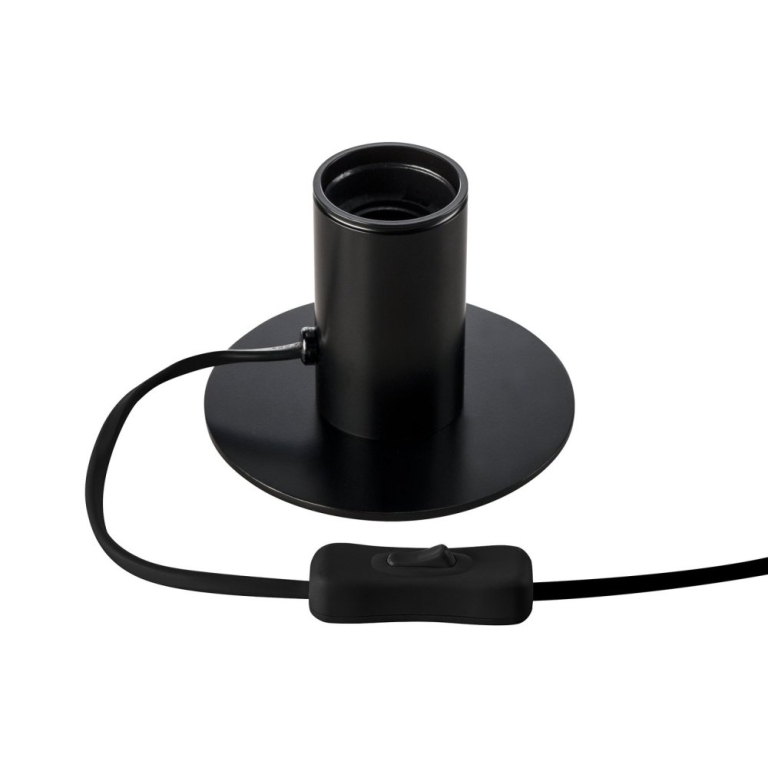 SLV FITU TL, Indoor Tischleuchte, schwarz, E27, max. 10W