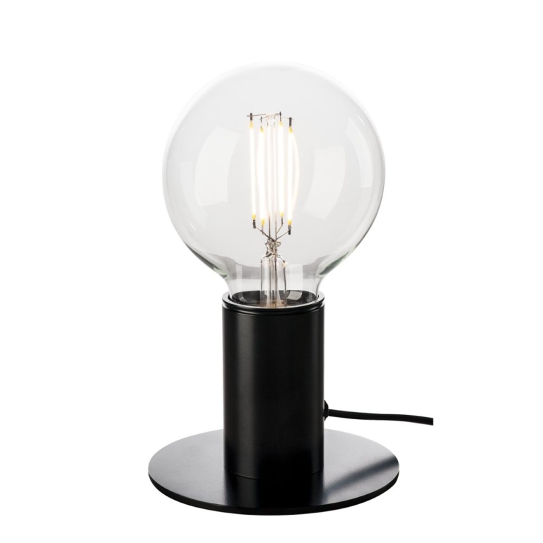 SLV FITU TL, Indoor Tischleuchte, schwarz, E27, max. 10W