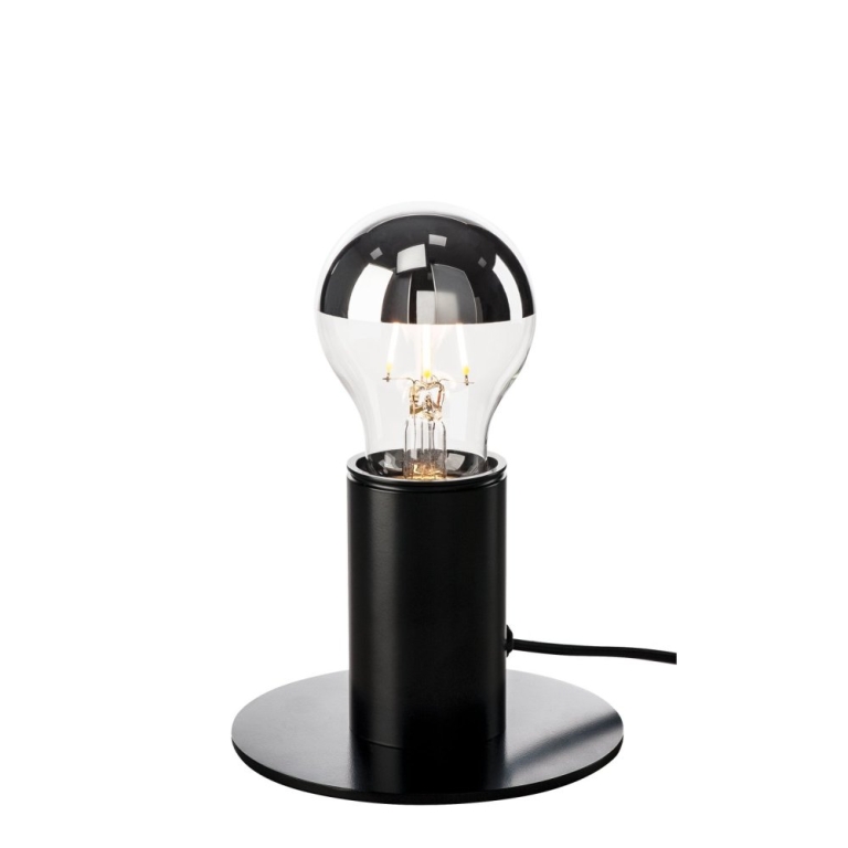 SLV FITU TL, Indoor Tischleuchte, schwarz, E27, max. 10W