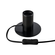 FITU TL, Indoor Tischleuchte, schwarz, E27, max. 10W