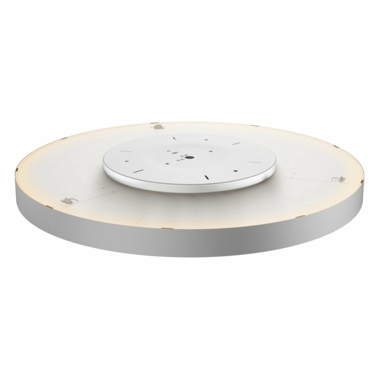 SLV MEDO 90 CW CORONA, LED Indoor Wand- und Deckenaufbauleuchte TRIAC grau 3000/4000K