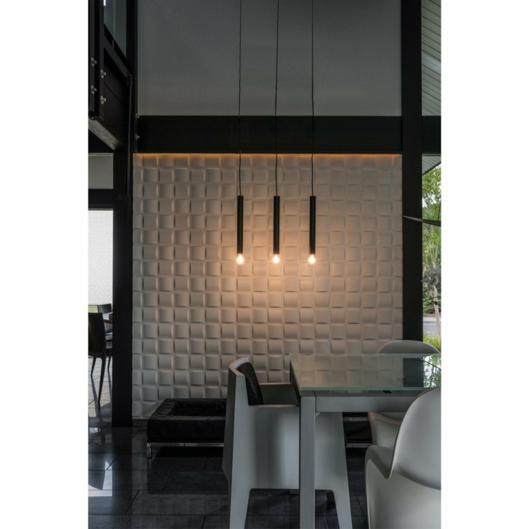 SLV FITU PD E27 Indoor Pendelleuchte schwarz 5m Kabel mit offenem Kabelende