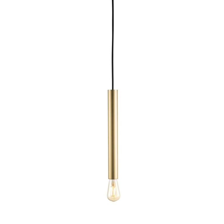 SLV FITU PD E27 Indoor Pendelleuchte messing 5m Kabel mit offenem Kabelende