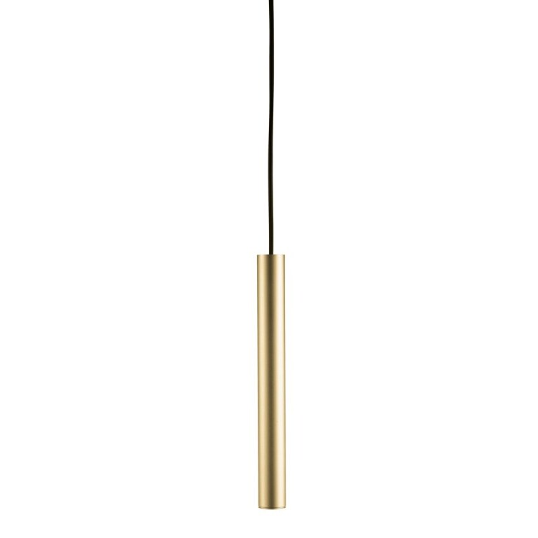 SLV FITU PD E27 Indoor Pendelleuchte messing 5m Kabel mit offenem Kabelende
