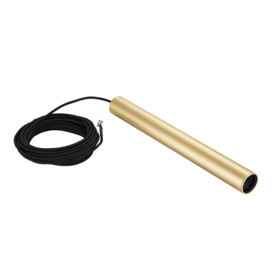 SLV FITU PD E27 Indoor Pendelleuchte messing 5m Kabel mit offenem Kabelende