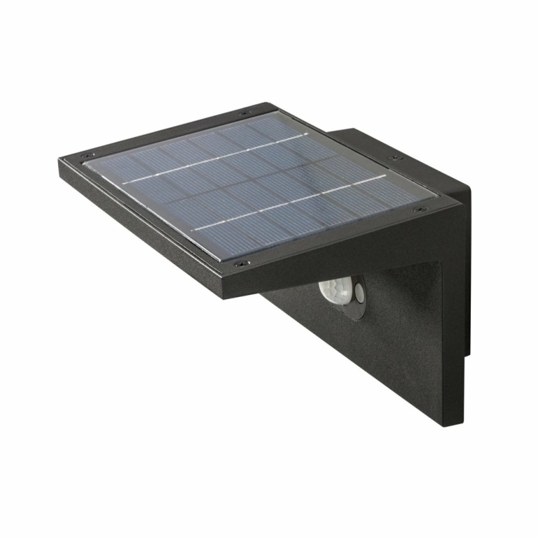 ANGOLUX SOLAR WL LED Outdoor Wandaufbauleuchte anthrazit 3000K