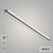 SLV S-TRACK DALI 3-Phasen Stromschiene 2m weiß Aufbauschiene