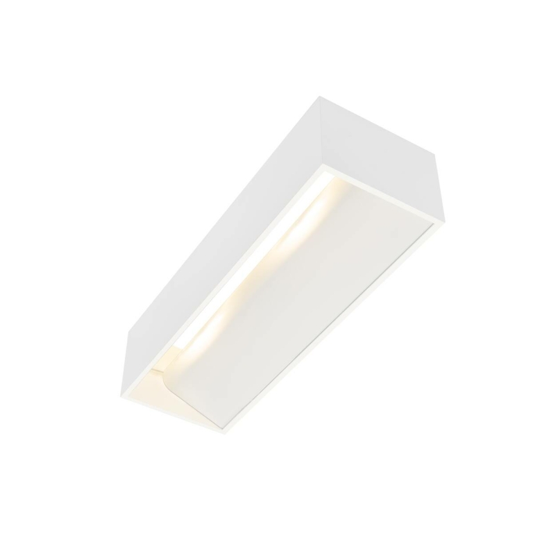 SLV LED Wandleuchte LOGS IN L weiß TRIAC dimmbar 3000K 18W CRI 90 1600lm