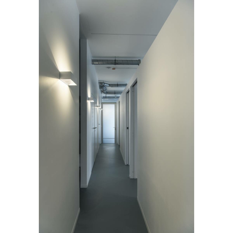 SLV LED Wandleuchte LOGS IN L weiß TRIAC dimmbar 3000K 18W CRI 90 1600lm