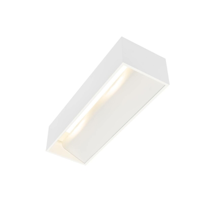 SLV LOGS IN L Indoor LED Wandaufbauleuchte schwarz/messing 3000K TRIAC dimmbar