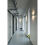 LED Wandleuchte LOGS IN L weiß TRIAC dimmbar 3000K 18W CRI 90 1600lm