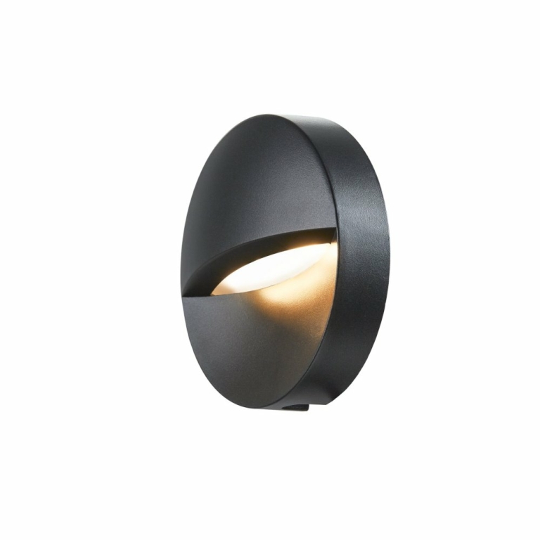 SLV DOWNUNDER OUT round WL Outdoor LED Wandeinbauleuchte anthrazit 3000K