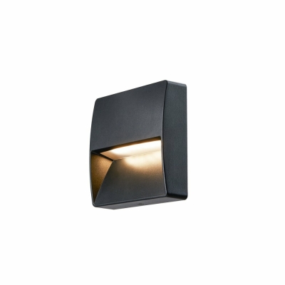 SLV DOWNUNDER OUT square WL Outdoor LED Wandeinbauleuchte anthrazit 3000K