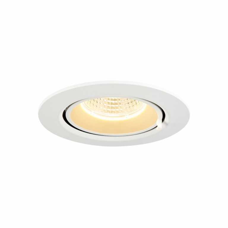 SLV GIMBLE IN 68 Indoor LED Deckeneinbauleuchte weiß 3000K