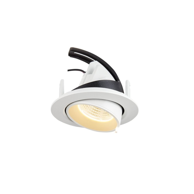 SLV GIMBLE IN 68 Indoor LED Deckeneinbauleuchte weiß 3000K