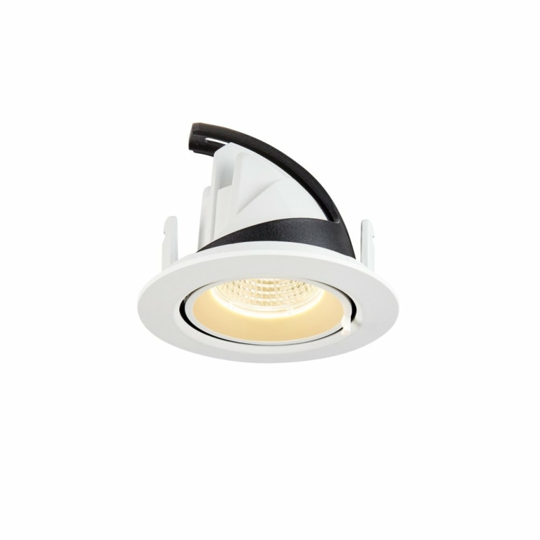 SLV GIMBLE IN 68 Indoor LED Deckeneinbauleuchte weiß 3000K