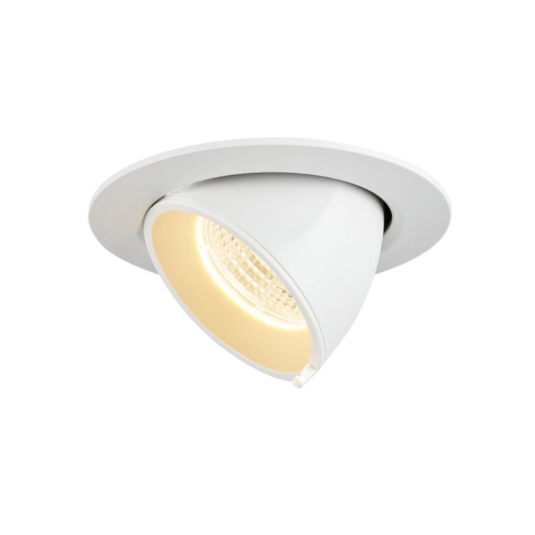 SLV GIMBLE IN 68 Indoor LED Deckeneinbauleuchte weiß 3000K