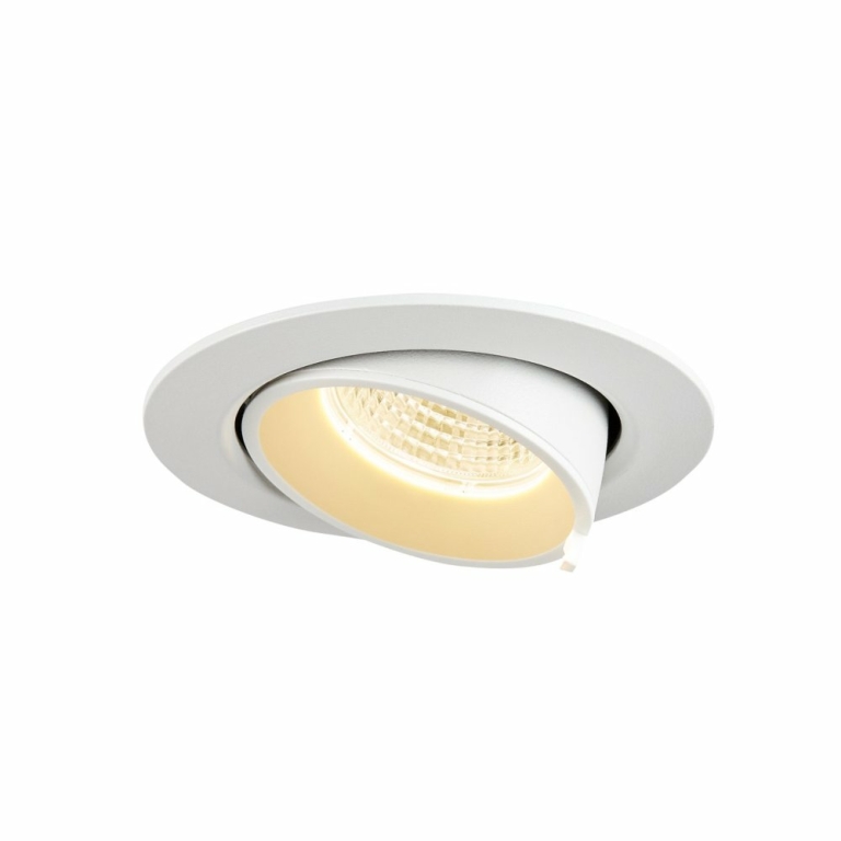 SLV GIMBLE IN 68 Indoor LED Deckeneinbauleuchte weiß 3000K