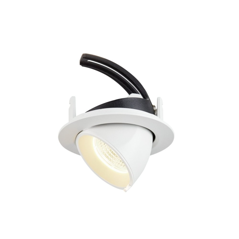 SLV GIMBLE IN 68 Indoor LED Deckeneinbauleuchte weiß 4000K