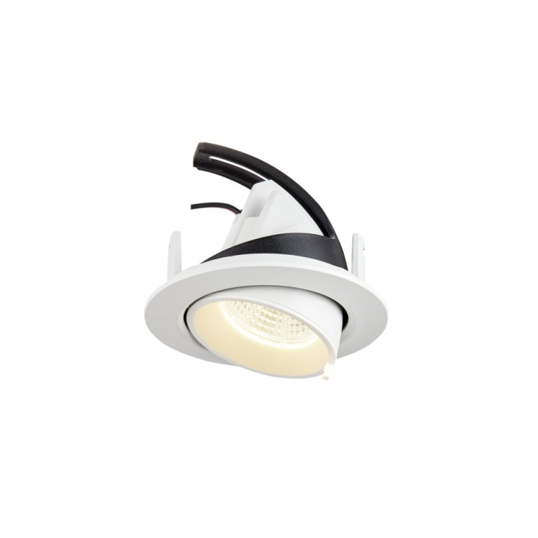 SLV GIMBLE IN 68 Indoor LED Deckeneinbauleuchte weiß 4000K