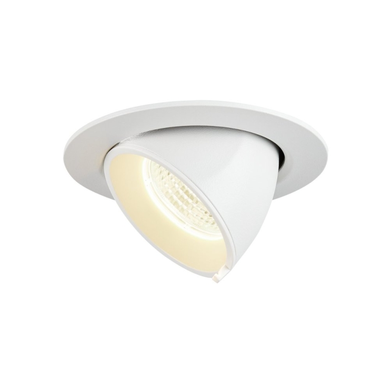 SLV GIMBLE IN 68 Indoor LED Deckeneinbauleuchte weiß 4000K