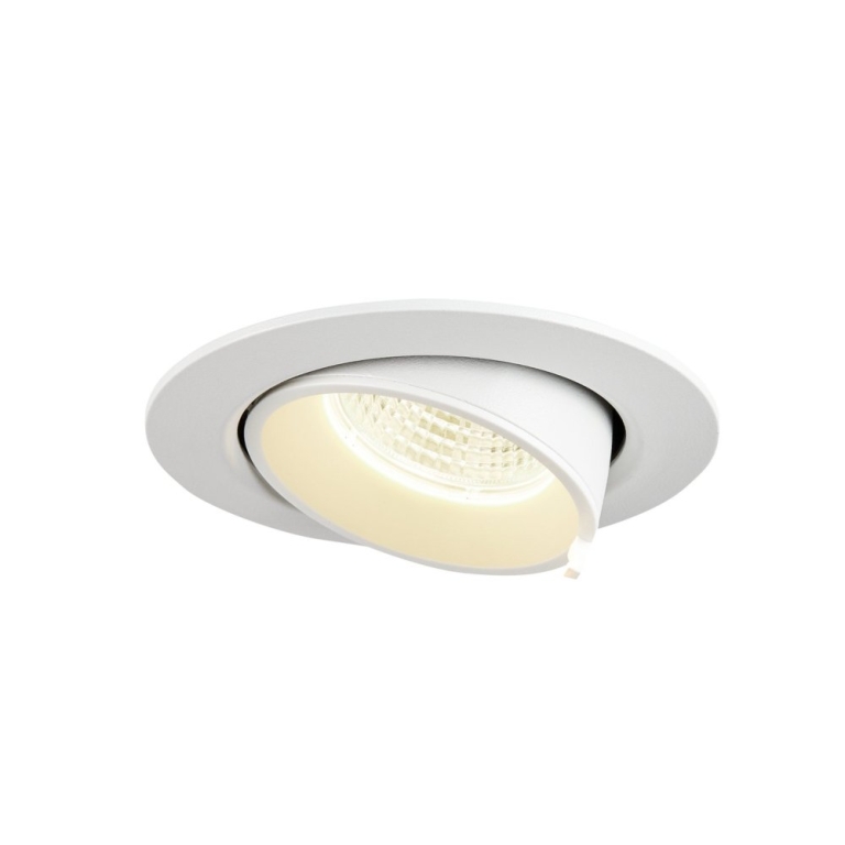 SLV GIMBLE IN 68 Indoor LED Deckeneinbauleuchte weiß 4000K