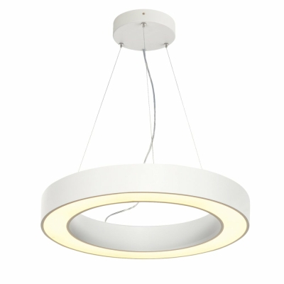 SLV MEDO RING 60 DALI Indoor LED Pendelleuchte weiß 3000K