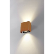 MANA OUT Outdoor Wandaufbauleuchte rost IP65 dimmbar