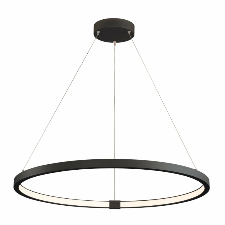 SLV ONE 80 DALI Indoor LED Pendelleuchte schwarz