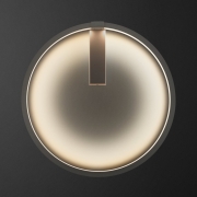 ONE 60 DALI Indoor LED Wandaufbauleuchte schwarz