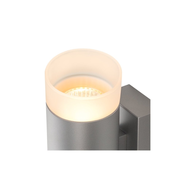 SLV ASTINA UP/DOWN QPAR51 Indoor Wandaufbauleuchte grau