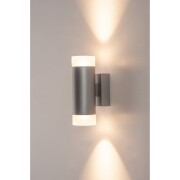 ASTINA UP/DOWN QPAR51 Indoor Wandaufbauleuchte grau