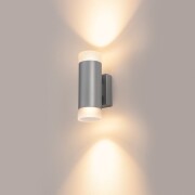 ASTINA UP/DOWN QPAR51 Indoor Wandaufbauleuchte grau