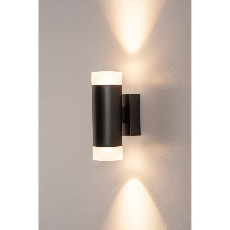 SLV ASTINA UP/DOWN QPAR51 Indoor Wandaufbauleuchte schwarz