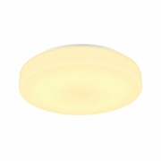 LIPSY 40 DRUM DALI CW, LED Indoor Wand- und Deckenaufbauleuchte, weiß, 3000/4000K