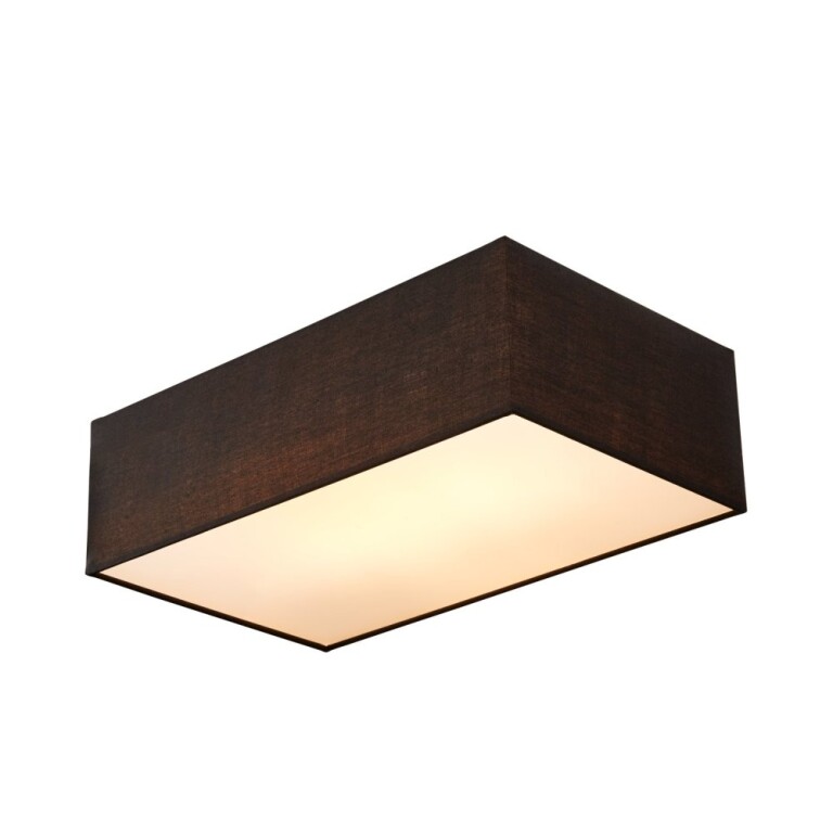 SLV ACCANTO SQUARE E27 Indoor Deckenaufbauleuchte schwarz
