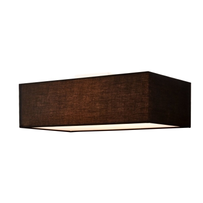 ACCANTO SQUARE E27 Indoor Deckenaufbauleuchte schwarz