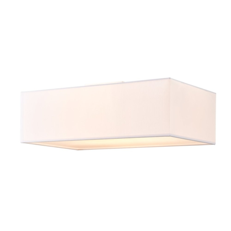 SLV ACCANTO SQUARE E27 Indoor Deckenaufbauleuchte weiß