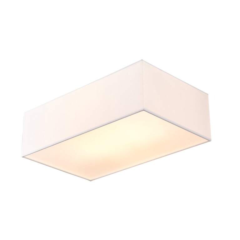 SLV ACCANTO SQUARE E27 Indoor Deckenaufbauleuchte weiß