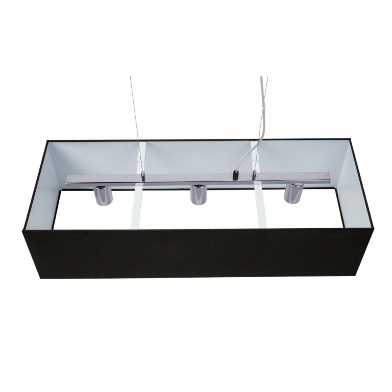 SLV ACCANTO SQUARE E27 Indoor Pendelleuchte schwarz