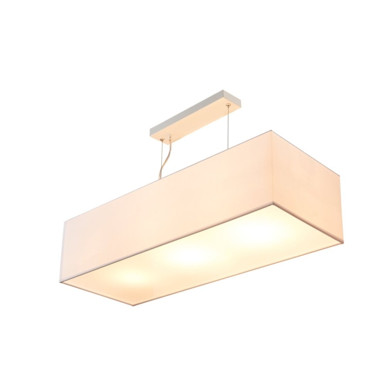 SLV ACCANTO SQUARE E27 Indoor Pendelleuchte weiß